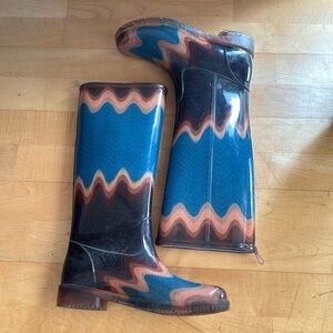 VTG Missoni Rainboots